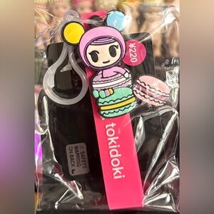 Tokidoki Donutella & Her Sweet Friends Charlotte Silicone Keychain Bag Charm